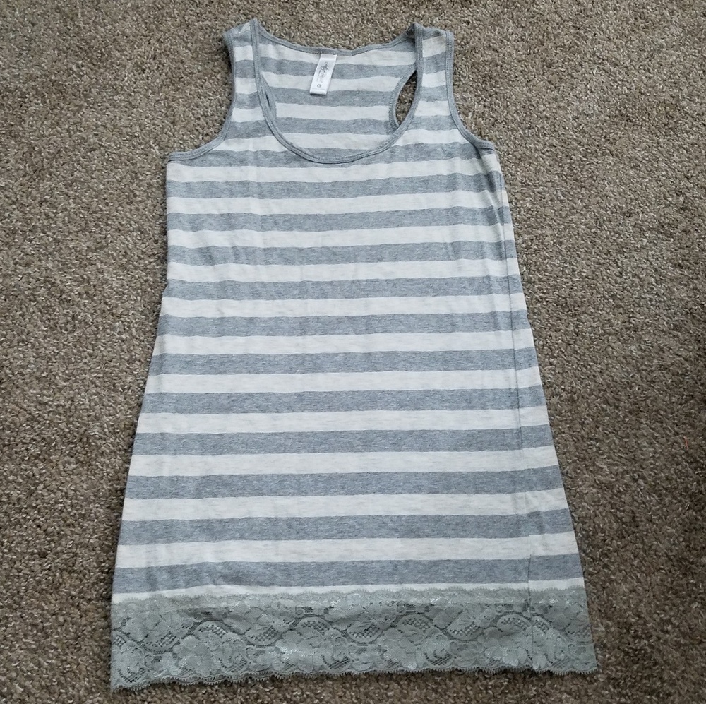 💜Large Striped Tank